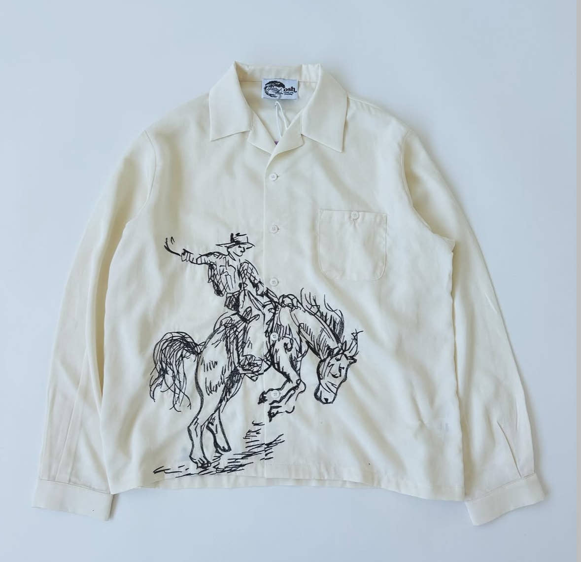 Tencel Cowboy Long-Sleeve Button Up
